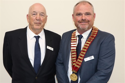 Deputy Mayor, Cr Ross Stanton and Mayor Garner Smith, November 2024.JPG