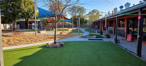 Gannawarra Shire Children's Centre play space, August 2023.jpg