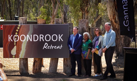 Koondrook Retreat opening.jpg